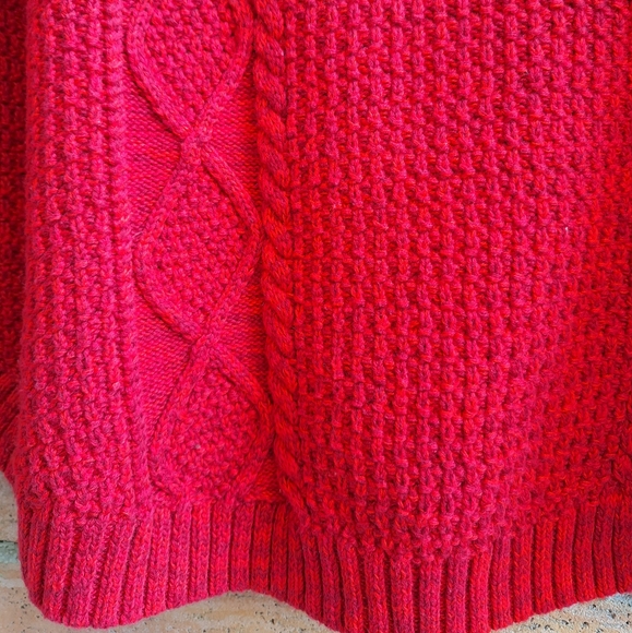 NWOT GAP Cotton Cable Knit Turtleneck Sweater - Picture 3 of 13